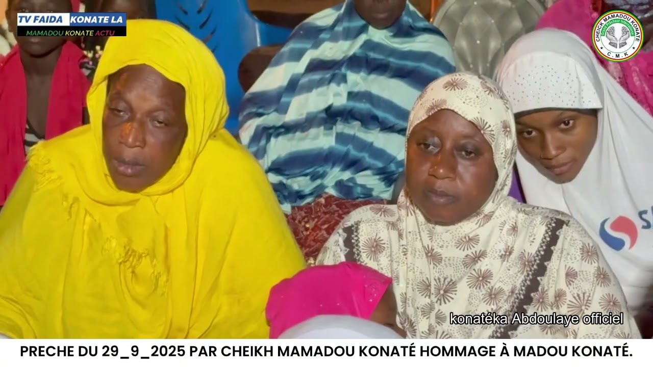 Hommage à madou Konaté oncle de Cheikh Mamadou Konaté le 29_9_2025