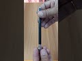 Magnetic pen for pickup metal pieces | #shorts | छोटे लोहे के टुकड़ों को कैसे उठाएं