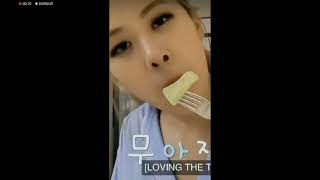 Rose Fancam Yemek Yiyor Şfet . Bu Ka Abuş