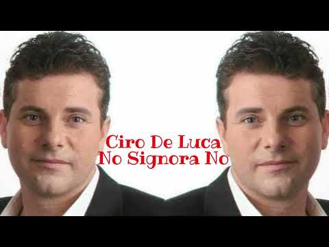 Ciro De Luca - No Signora No