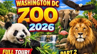 🐼 National Zoo - Smithsonian National ZoologicalPark - Full Tour 2026 - Walking Tour -Washington DC 