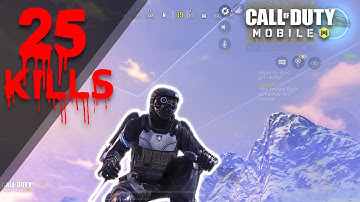 *NEW* 25 Kills | SENTINEL RECON | GamePlay | Solo vs Squad in Call of Duty Mobile