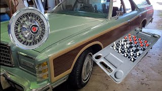 Update On the 1977 Ford Country Squire Station Wagon. What Options I'll Be Adding & Things To Do