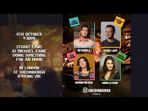 Michael Caine live show at Shedinburgh LONDON - 8th October