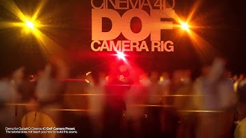 C4D DoF Camera (QubaHQ Preset & Tutorial Preview)
