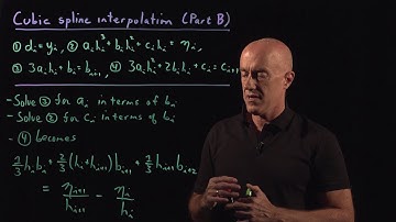 Cubic Spline Interpolation (Part B) | Lecture 45 | Numerical Methods for Engineers