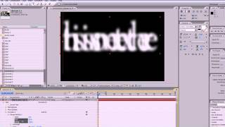 After Effects Tutorial - 33 - Waterfall Text Animation