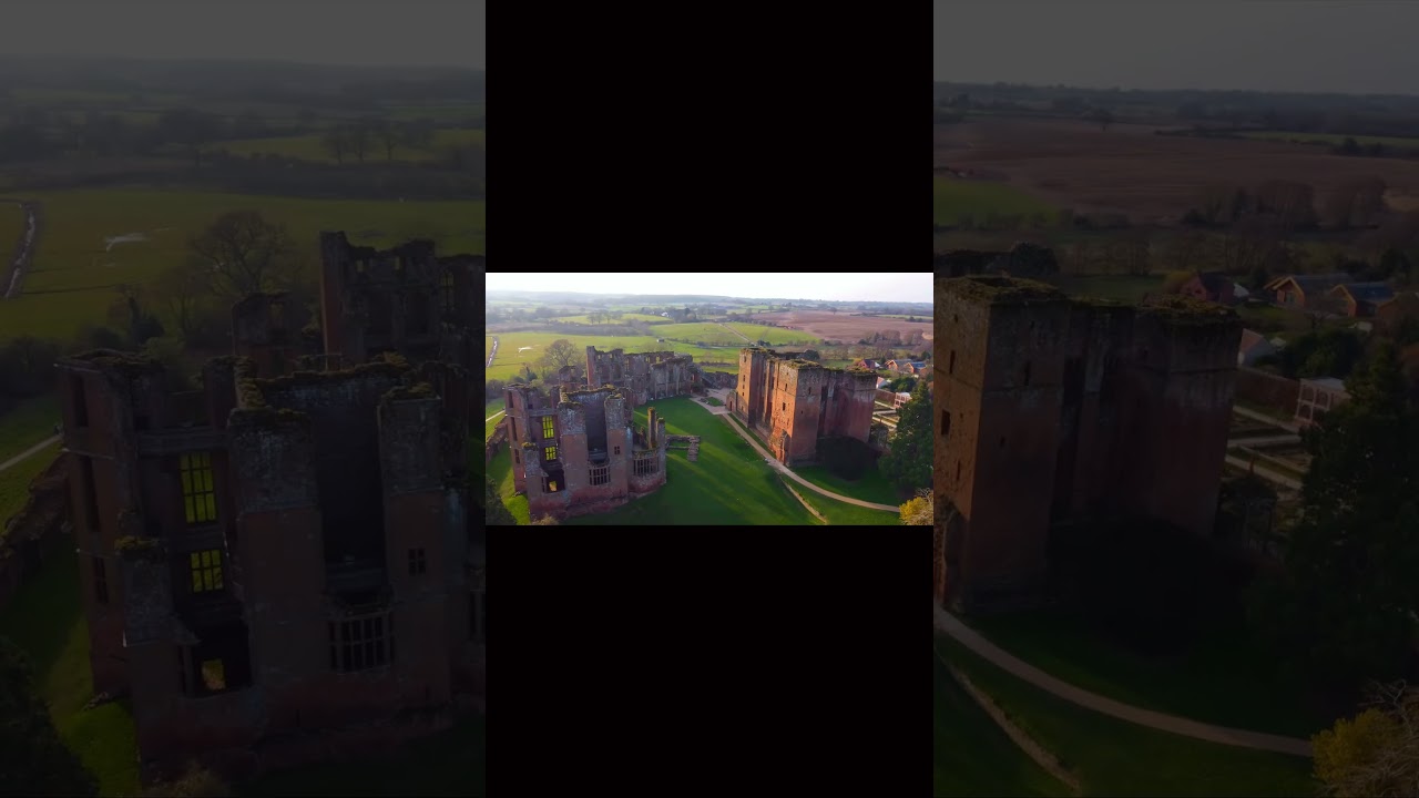 Kenilworth Castle – A Journey Through England's Medieval Past 4K Drone 