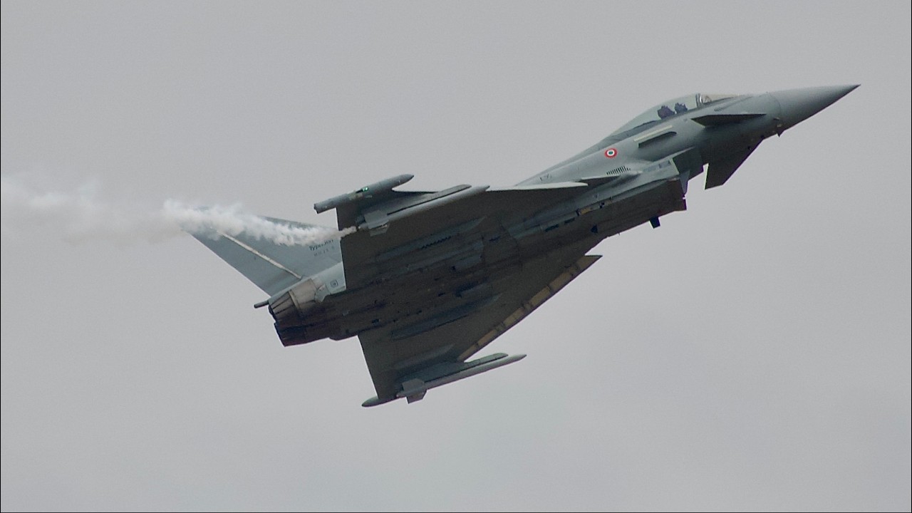 Eurofighter F2000A Typhoon - Italian Air Force - Royal International Air Tattoo (RIAT) 2025 (Sunday)