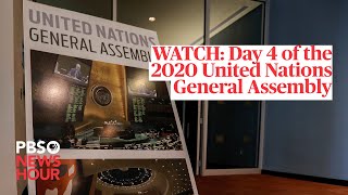 WATCH: Day 4 of the 2020 United Nations General Assembly