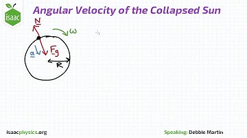 Angular Velocity of the Collapsed Sun - Part B - Angular Motion Level 6