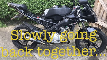 Yamaha yzfr125 rebuild.