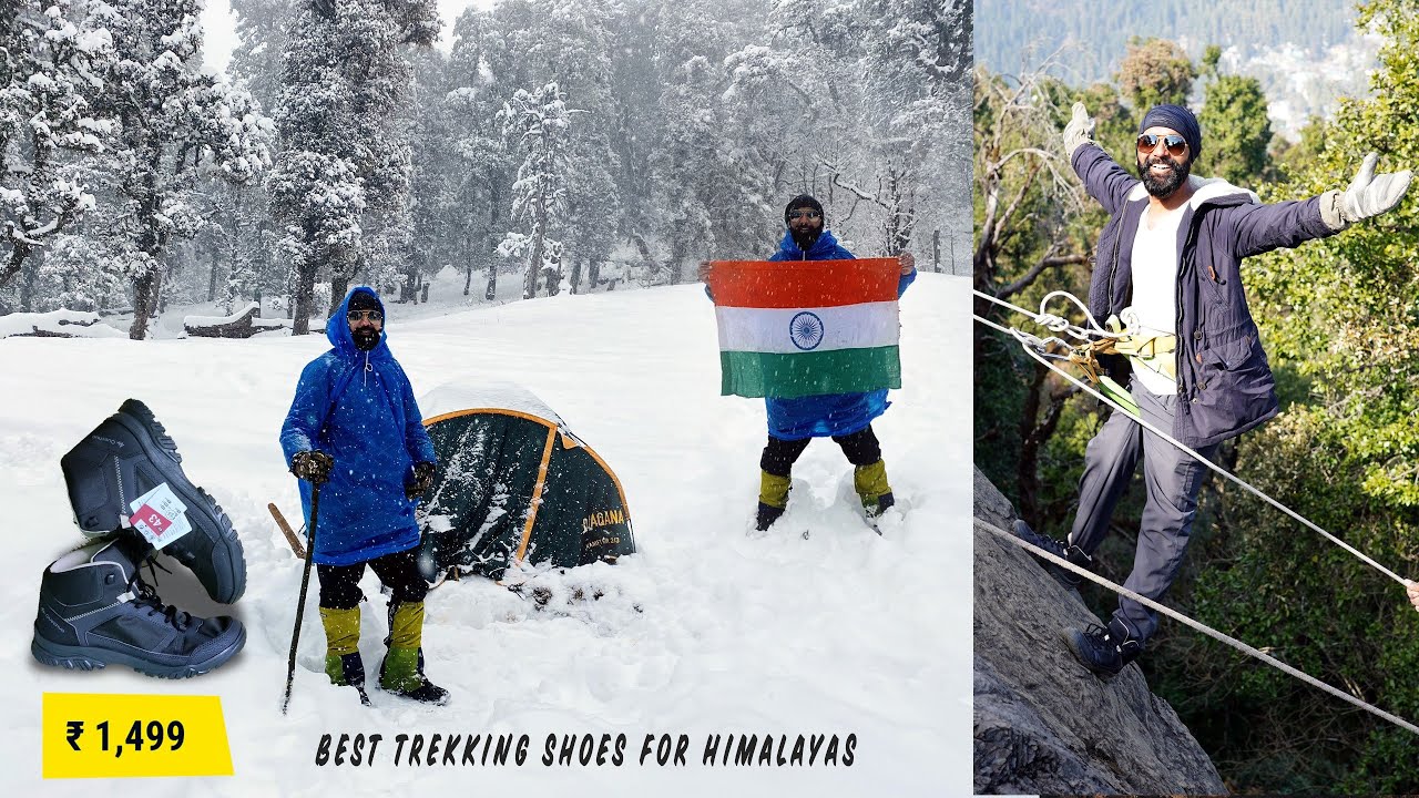 Best Trekking Shoes for Himalayas Quechua NH 100 Hiking Boots Hiking Trekking Shoes Under