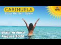 CARIHUELA WALK AROUND August  2020 Malaga  Costa Del Sol Spain