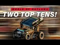 TWO TOP TEN FINISHES WITH THE OUTLAWS | Knoxville Raceway Weekend Highlights (4K)