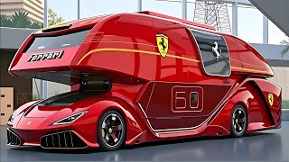 2025 페라리 모터홈 리뷰 🚐 슈퍼카의 럭셔리 캠핑카 등장!