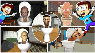 Top 6 Skibidi Toilets Android Games in Play Store 😲 | Shiva and Kanzo Gameplay