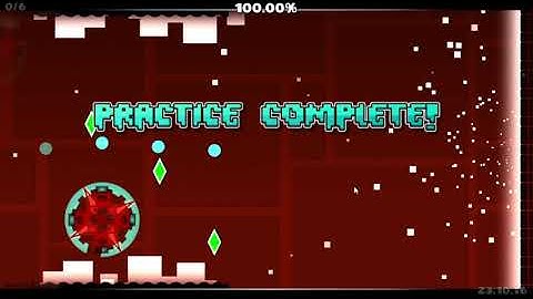 Get star in practice mode | Geometry dash | Bug