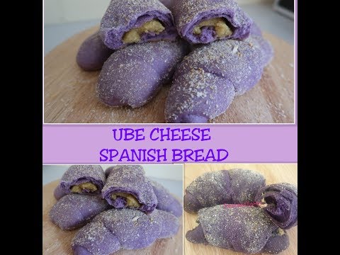 UBE CHEESE SPANISH BREAD