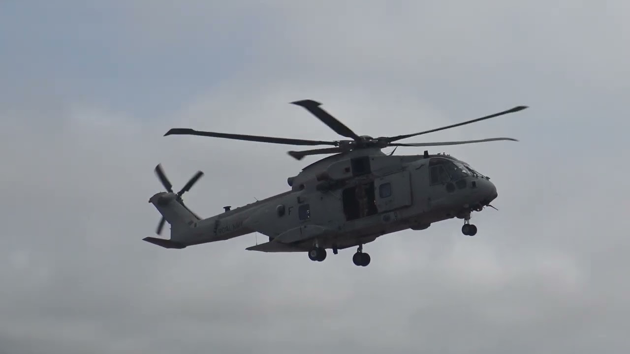 Royal Navy Merlin Mk4 Helicopter