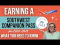 Earning a southwest companion pass for 20242025 what you need to know