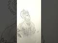Powerful Hanuman Ji Drawing Tutorial 🔥 | Easy Bajrangbali Sketch Art for Beginners ✨ #indianart #art