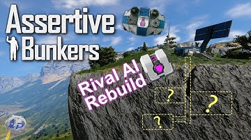 Space Engineers Modding: Assertive Bunkers - RivalAI Rebuild #1