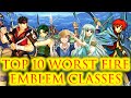 CRASHX500's Top 10 Worst Fire Emblem Classes (500 subscribers special)