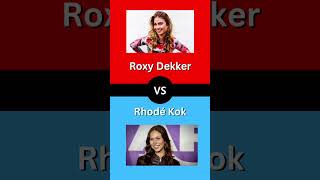 Download Lagu Roxy Dekker of Rhodee Kok? #nederland #nederlands #bankzitters #muziek MP3 Download Lagu Roxy Dekker of Rhodee Kok? #nederland #nederlands #bankzitters #muziek MP3