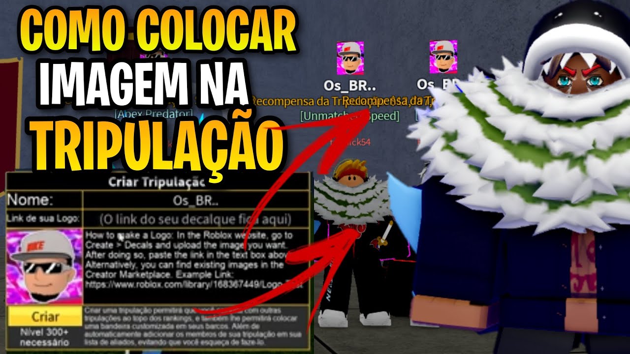 como colocar foto na tripulação no blox fruits｜Pesquisa do TikTok