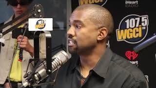 Kanye West cries live on WGCI