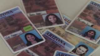 Arizona drivers licenses are slightly contradictory. the license
itself will last many years before it expires, but photo on card needs
to be renewed...