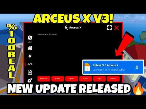 Roblox Arceus x V3 Apk Direct Link Download Mediafire New Update ! 17  November 2022 