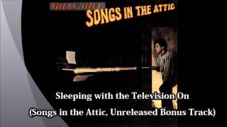 Billy Joel: Sleeping with the Television On [Songs in the Attic, 1981] chords