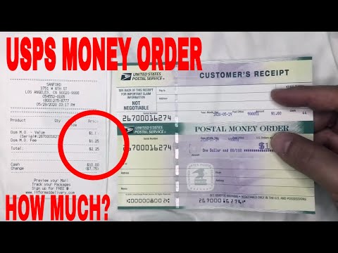 ✅ How Much Is A Money Order At The USPS Post Office ?