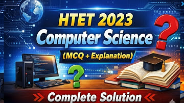 HTET Computer Science PGT | 2023 Complete Paper Solution |#htet #pgtcomputerscience #hpsc #computer 