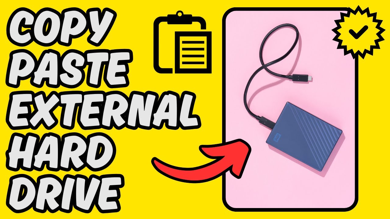 [Easy Guide] Copy and Paste to External Hard Drive - YouTube