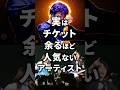 実はチケット余るほど人気ないアーティスト！
