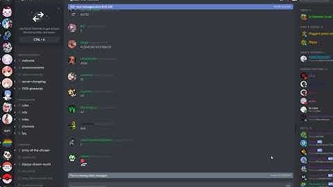 When someone pings @here and says Guess the Number