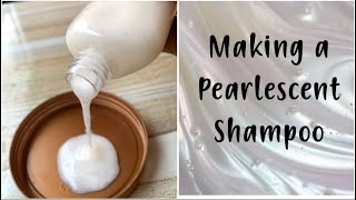 How to make a pearlescent shampoo #diy #hair care #howto