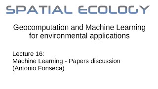 Famous Lecture 16: Machine Learning - Papers discussion (Antonio Fonseca) Profile