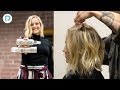 Angled Lob Haircut Tutorial | How to Achieve the "Lived In" Long Bob Look