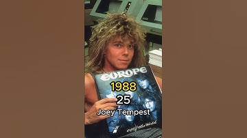Europe (1988) #nostalgic #80smusic #glamrock #sweden #norway #thenandnow #nostalgia #finalcountdown
