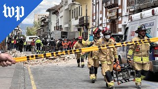 Deadly 6.9-magnitude earthquake hits Ecuador, Peru