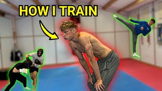 How I Train Martial Arts