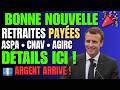 Retraite France 2026 : Macron Lance les Paiements ASPA, CNAV &amp; AGIRC-ARRCO Dates et Montants Révélés