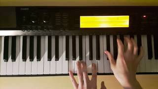 Gmaj9 - Piano Chords - How To Play