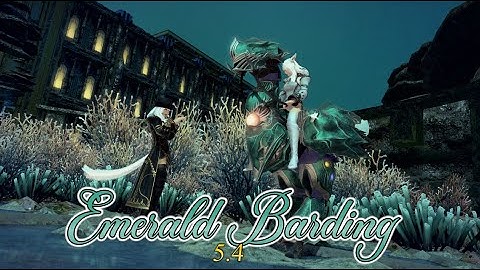 FFXIV: Emerald Weapon Barding - 5.4