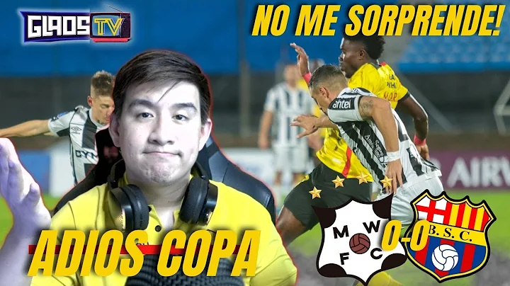 REACCION ADIOS COPA MONTEVIDEO WANDERERS 0 VS BARCELONA SC 0 COPA SUDAMERICANA