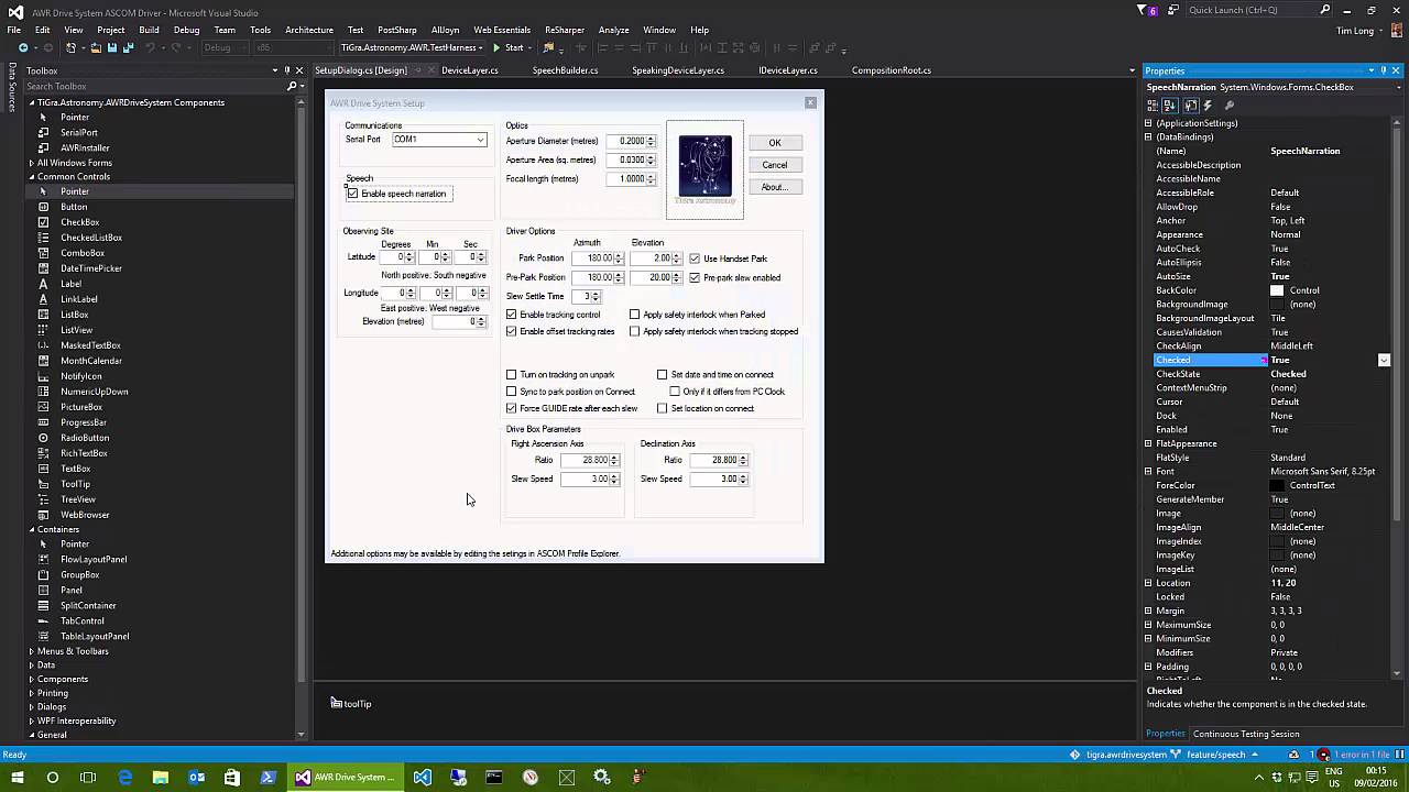 Quickly adding and using a new setting with ASCOM SettingsProvider ...
